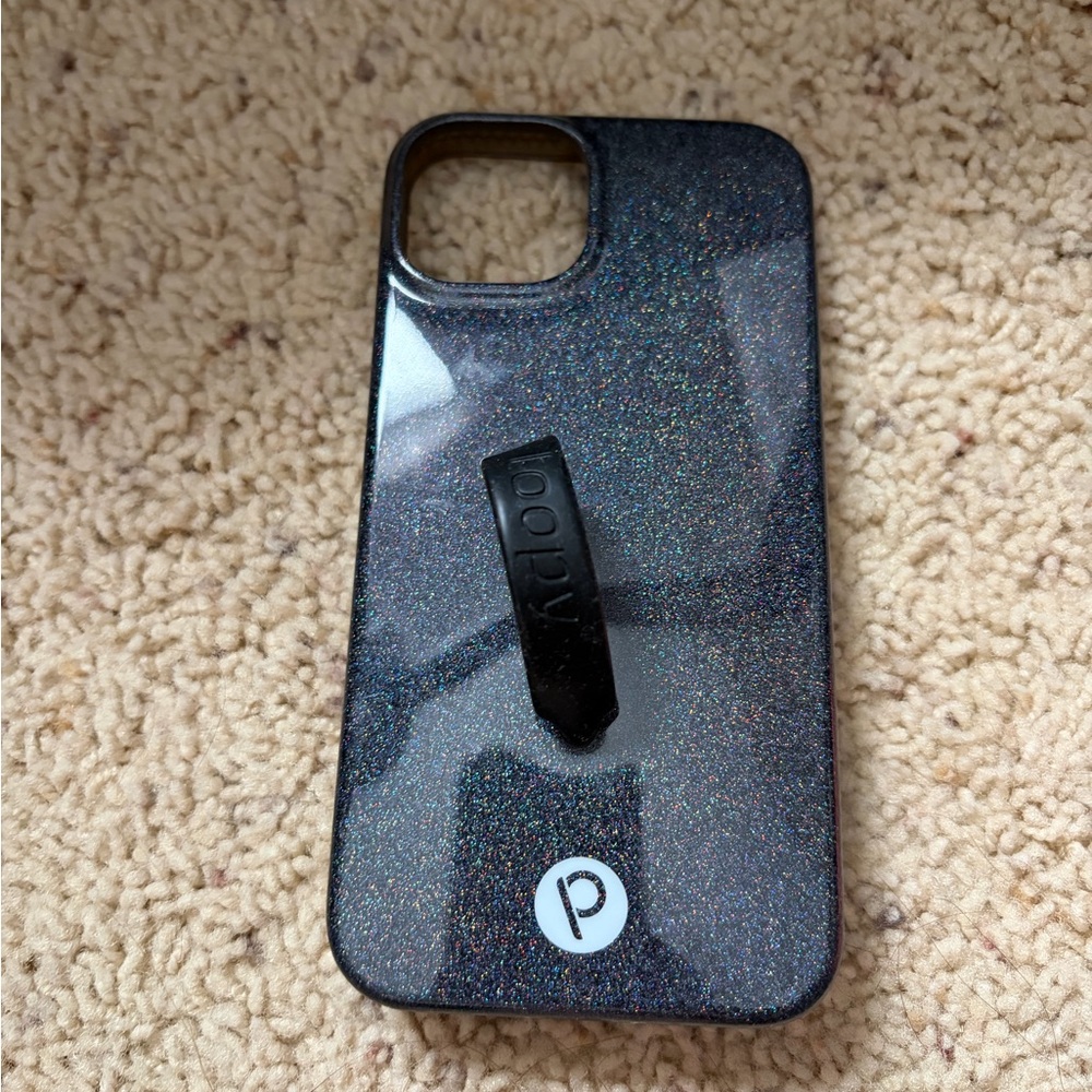 Black Glitter Phone Case
